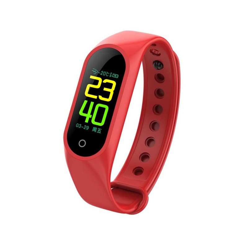K9 Smart Fitness Bånd - Rød