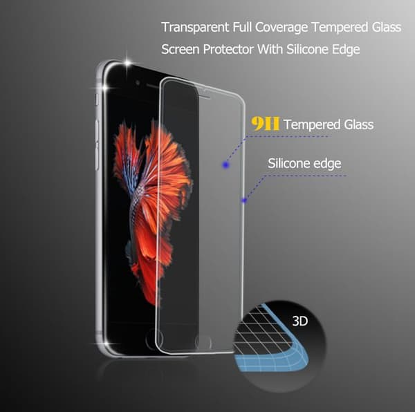 iPhone 7 Plus (3-PACK) Skärmskydd 3D/HD av HeliGuard