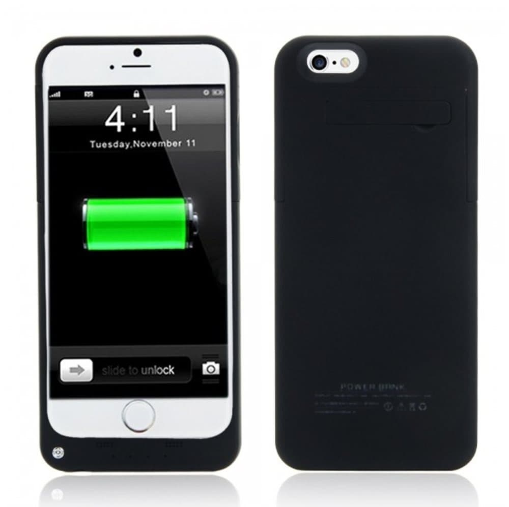 PowerCase - Svart - iPhone 6 Plus