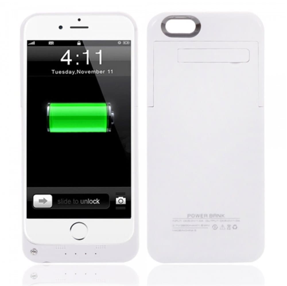 PowerCase - Vit - iPhone 6 Plus