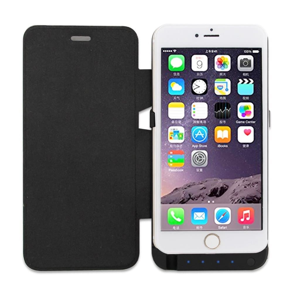 PowerCase Deluxe - Svart - iPhone 6 Plus