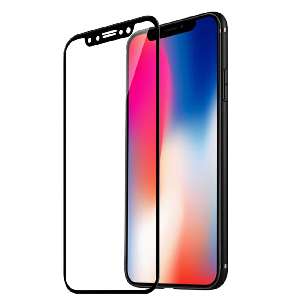 MyGuard Carbon-Sk�rmskydd i 3D/HD f�r iPhone XR