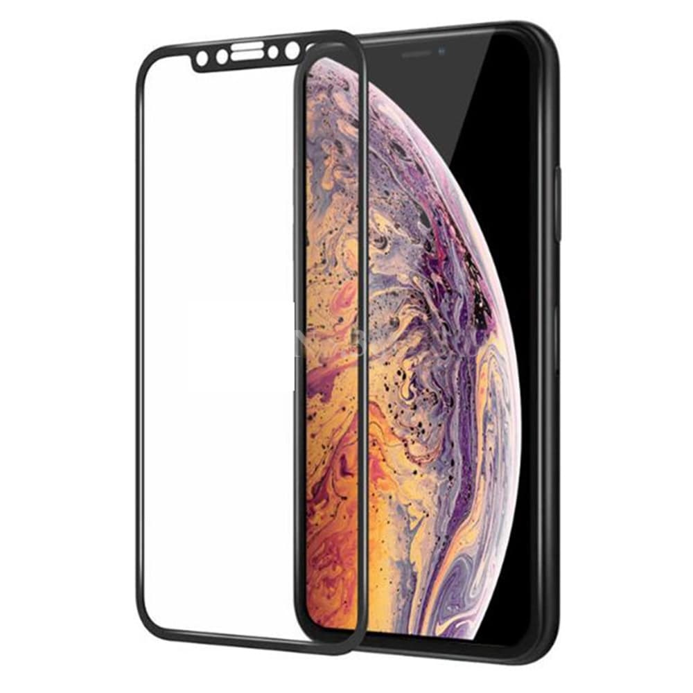 HuTechs 2-PACK Carbon-Skärmskydd (3D) för iPhone XS Max