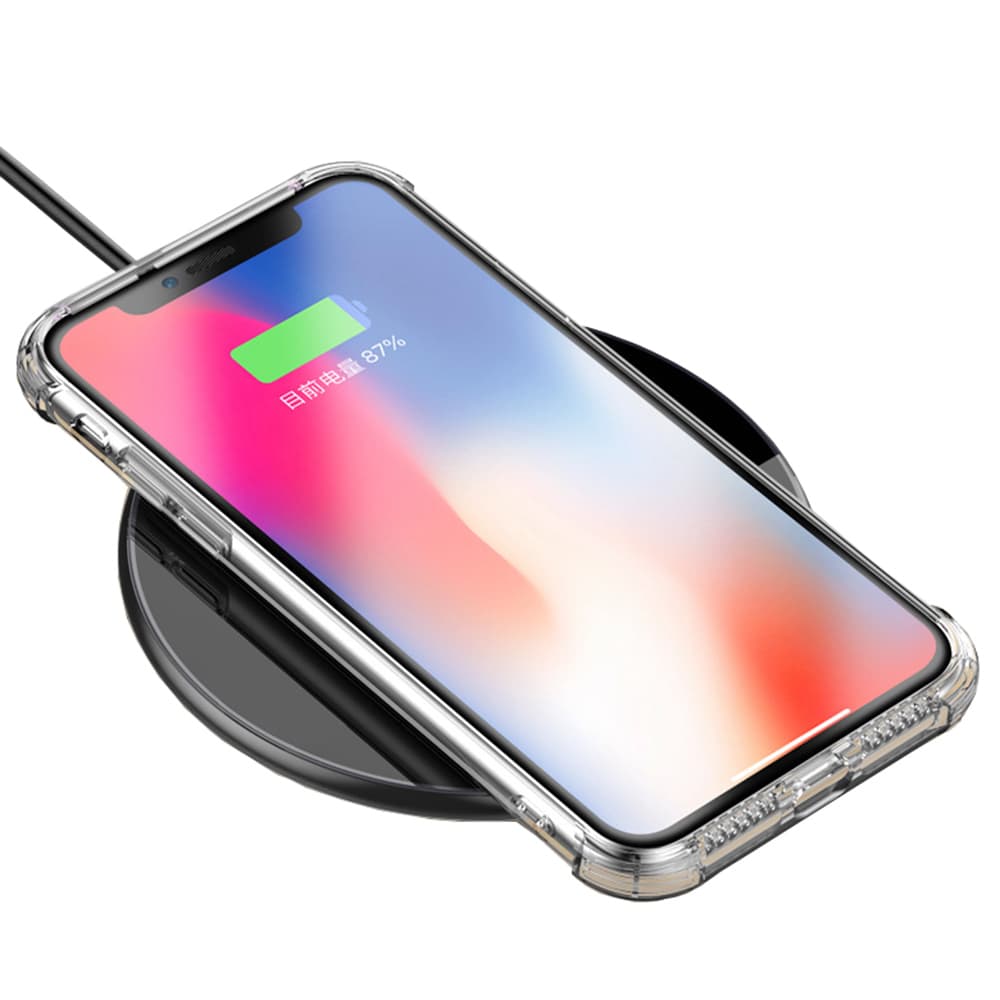 Tunt och Skyddande Silikonskal för iPhone XS Max