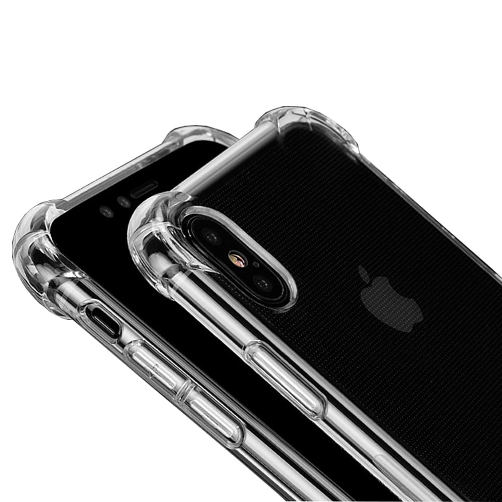 iPhone XS Max - Tunt Silikonskal med Airbagfunktion