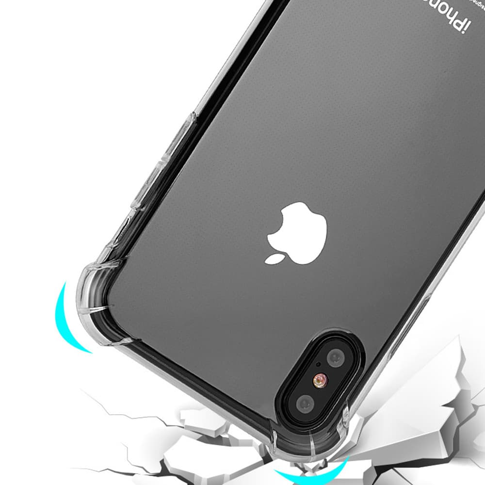 Tunt och Skyddande Silikonskal för iPhone XR