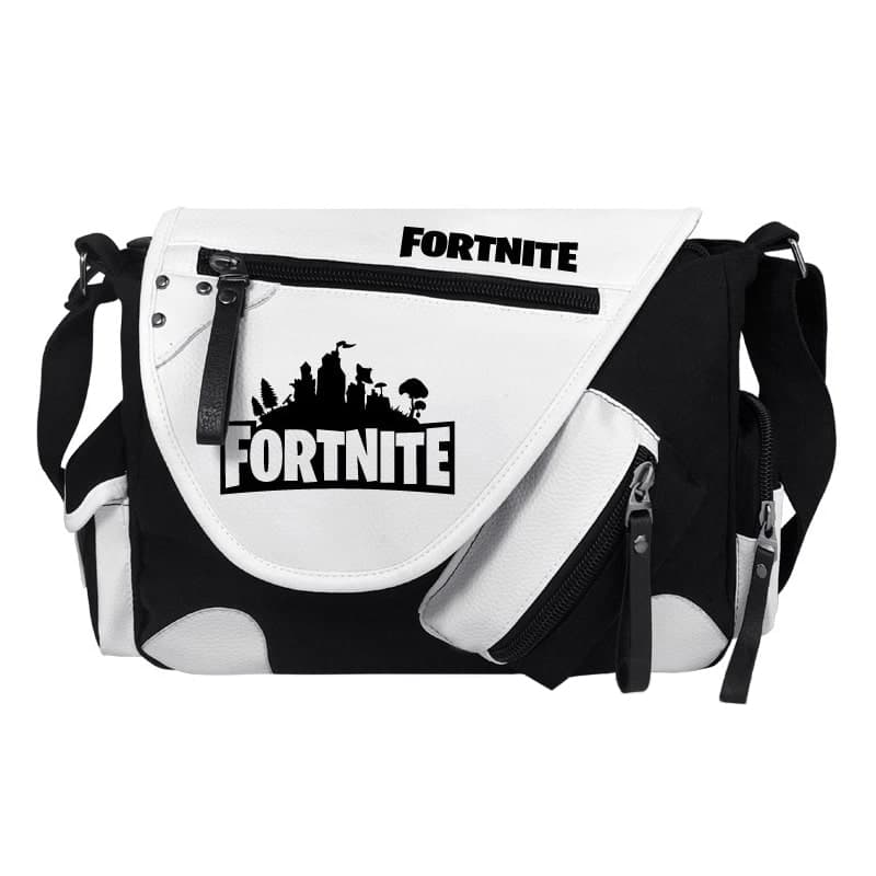 Slitesterk Fortnite skulderveske med skinnfølelse