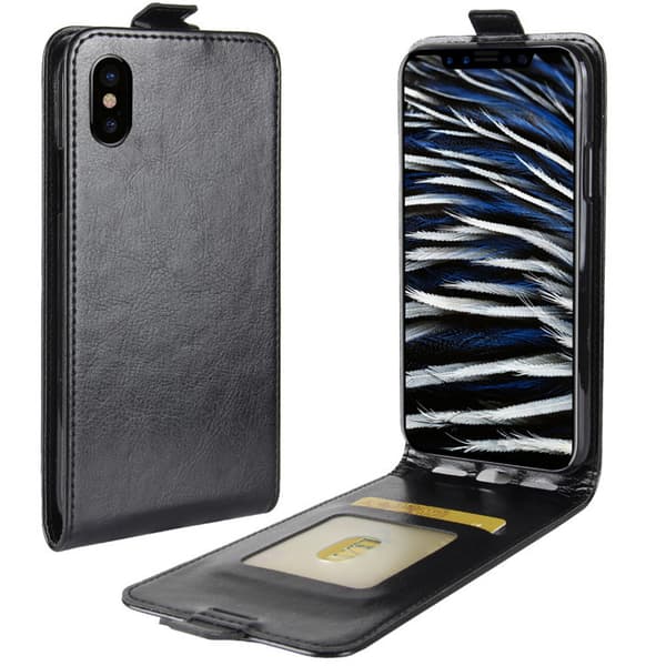 iPhone XS Max | Svart Flip-Cover
