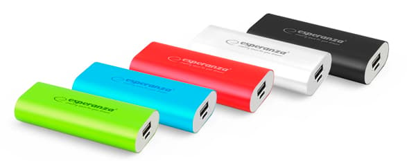 POWERBANK HADRON 4400MAH VIT 3-pack