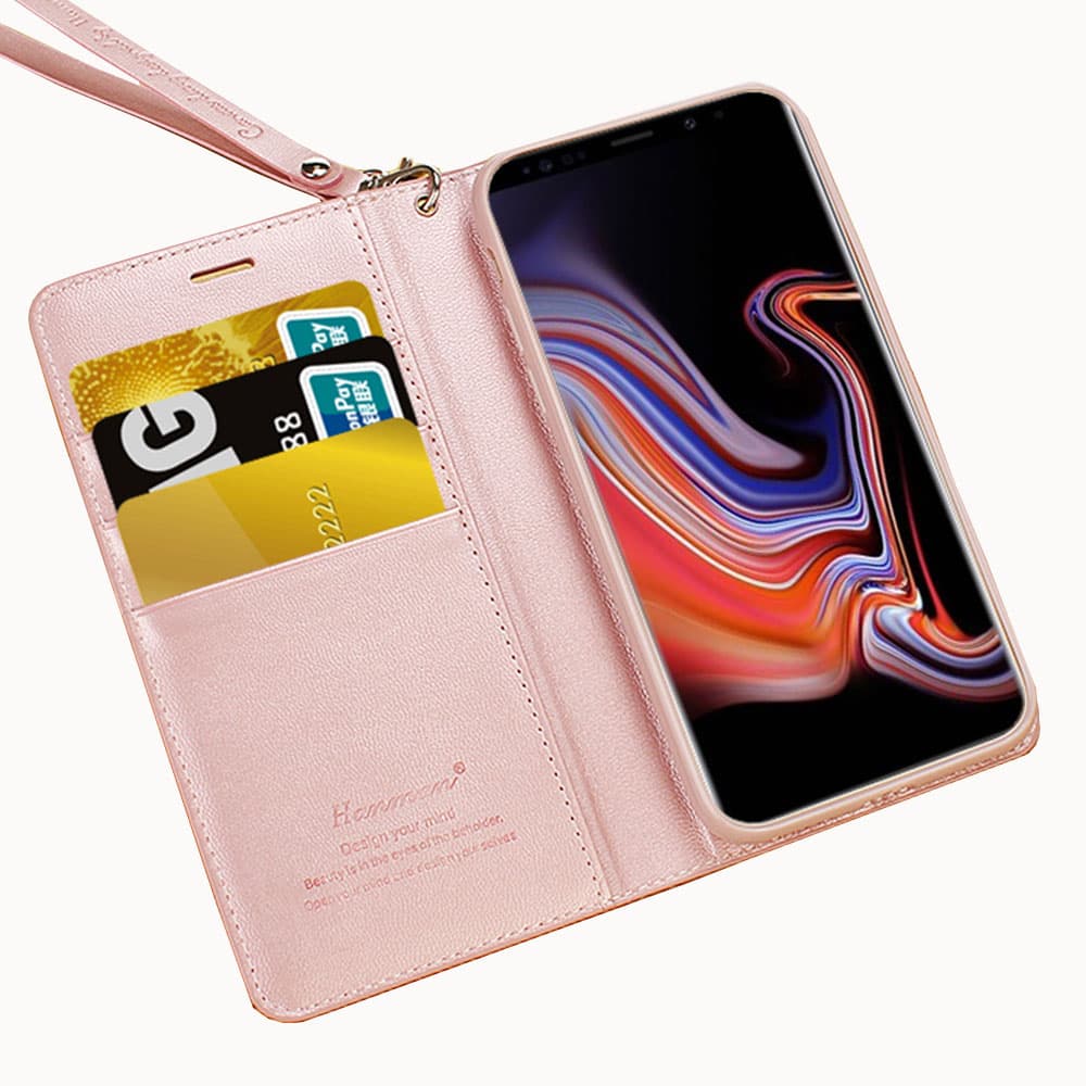 Elegant Plånboksfodral till Galaxy Note 9 från Hanman