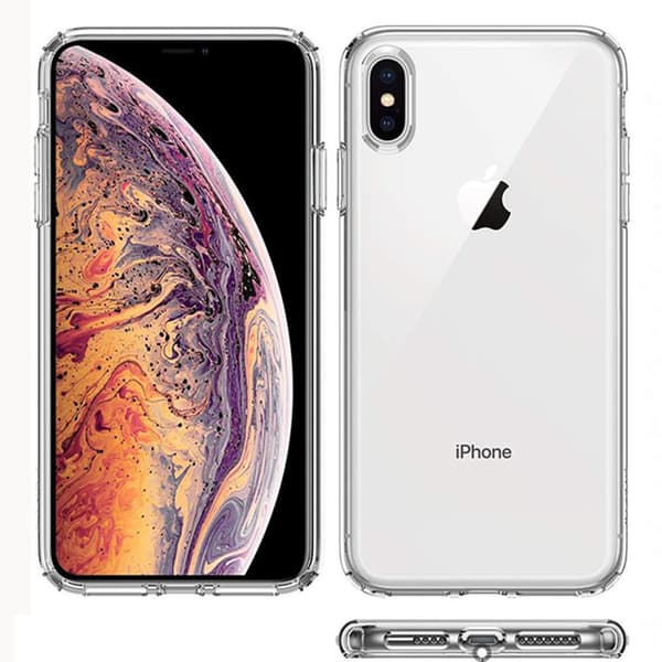 iPhone XS Max - Smart Skyddsskal i Silikon från FLOVEME