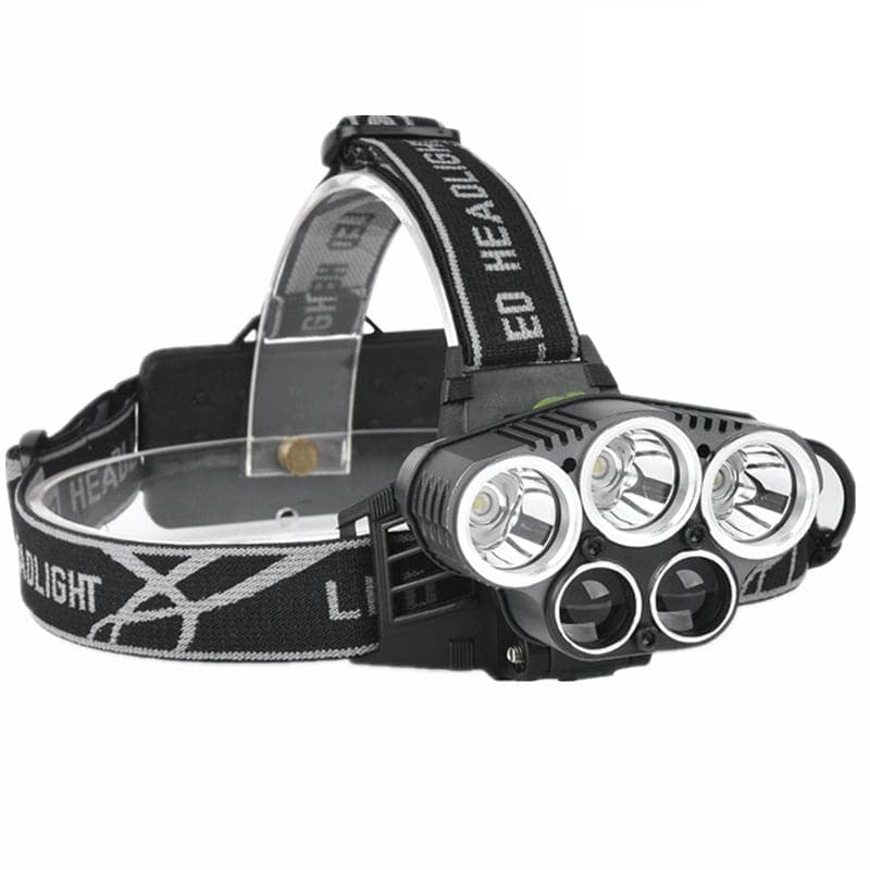 Hodelykt 2,000 LM 3x CREE XM-L T6 + 2x LED