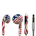 Miniatyrbild 4 av 7: STARS´N STRIPES Färgstarka hörlurar (universal) LEMAN
