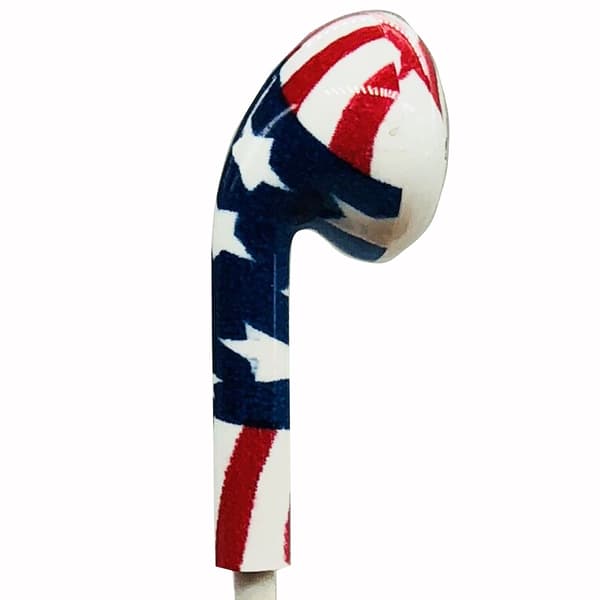 Hörlurar STARS´N STRIPES från LEMAN (Universala)