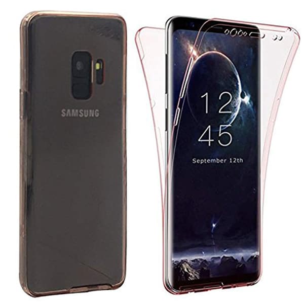 Samsung Galaxy A6 2018 Dubbelsidigt silikonfodral TOUCHFUNKTION