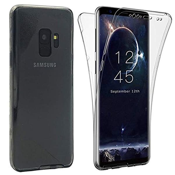 Dubbelsidigt Silikonskal med Touchfunktion - Samsung A6 Plus