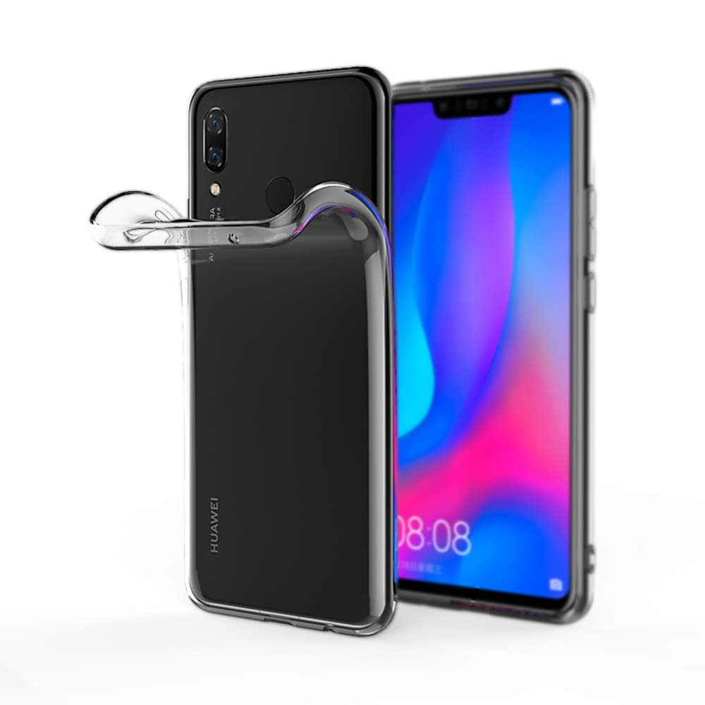 Huawei P20 Lite - Smart Skyddsskal i Silikon från FLOVEME