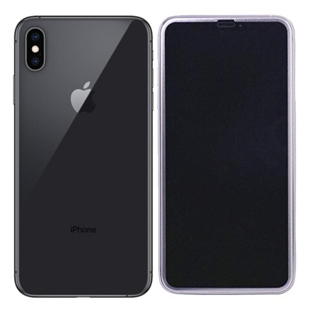 2-PACK iPhone XS Max ProGuard Skärmskydd 3D Aluminiumram