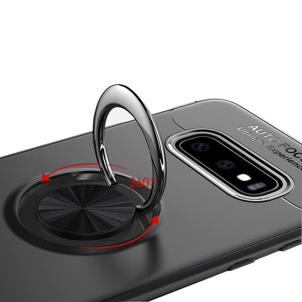 Skal med Ringhållare - Samsung Galaxy S10 Plus