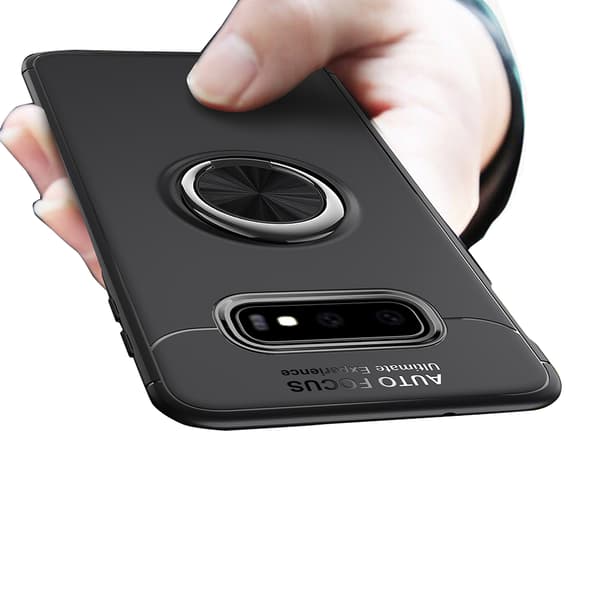Skal med Ringhållare - Samsung Galaxy S10 Plus