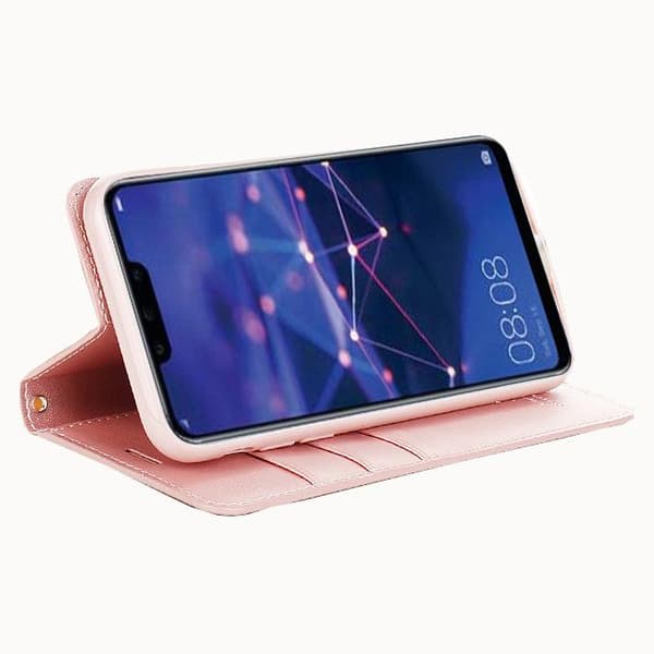 Huawei P Smart 2019 - Elegant Plånboksfodral Från Hanman