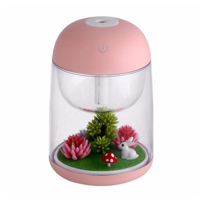 Luftfukter Miniatyrlandskap - Rosa