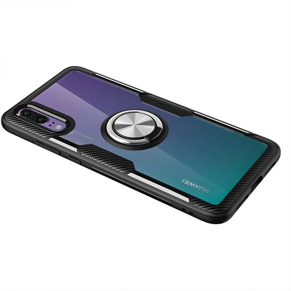 Praktiskt Leman Skal med Ringh�llare - Huawei P20