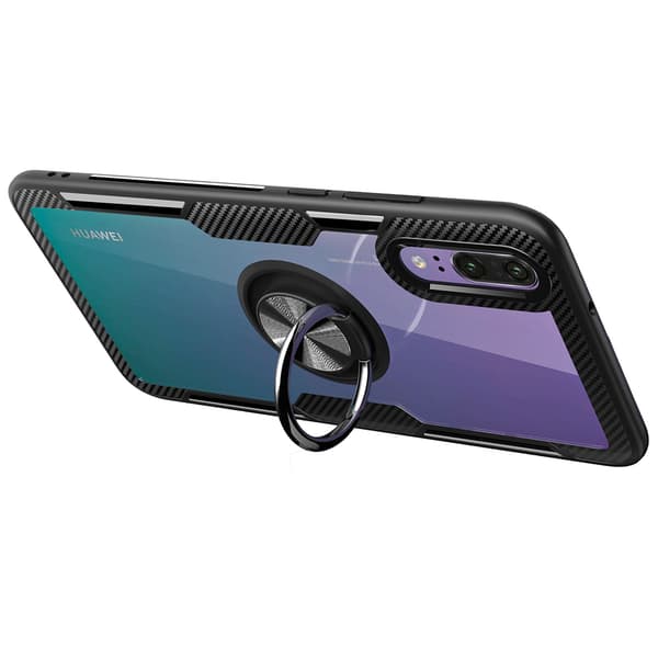 Praktiskt Leman Skal med Ringh�llare - Huawei P20