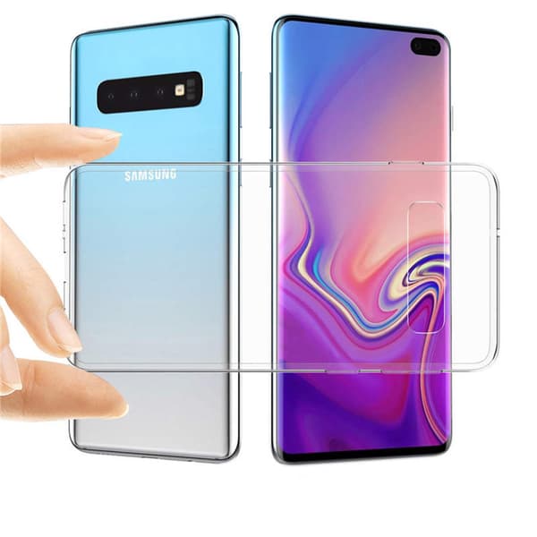 Smart Skyddsskal i Silikon (Ruff-Grip) till Samsung Galaxy S10+