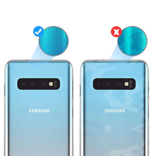 Smart Skyddsskal i Silikon (Ruff-Grip) till Samsung Galaxy S10+