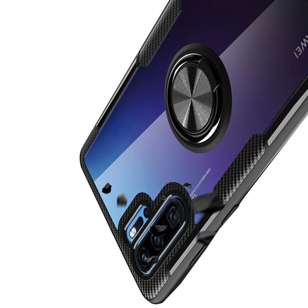 Huawei P30 Pro - Stilrent Hybridskal med Ringhållare