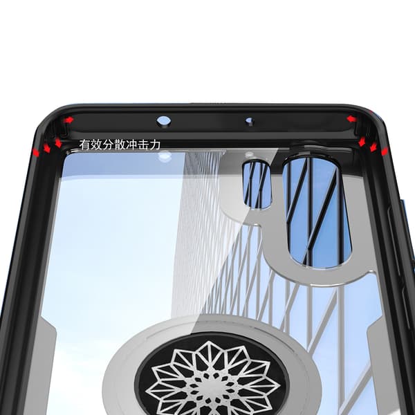 Huawei P30 Pro - Stilrent Hybridskal med Ringhållare