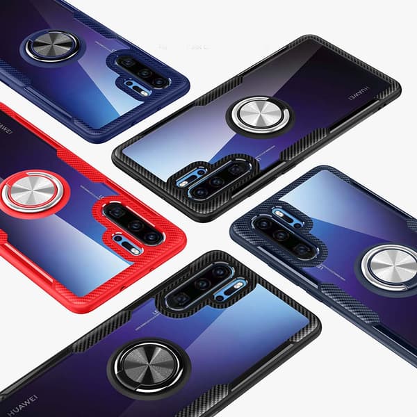 Hybridskal med Ringhållare - Huawei P30 Pro