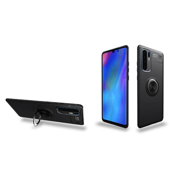 Huawei P30 Pro - Skyddande Skal med Ringhållare