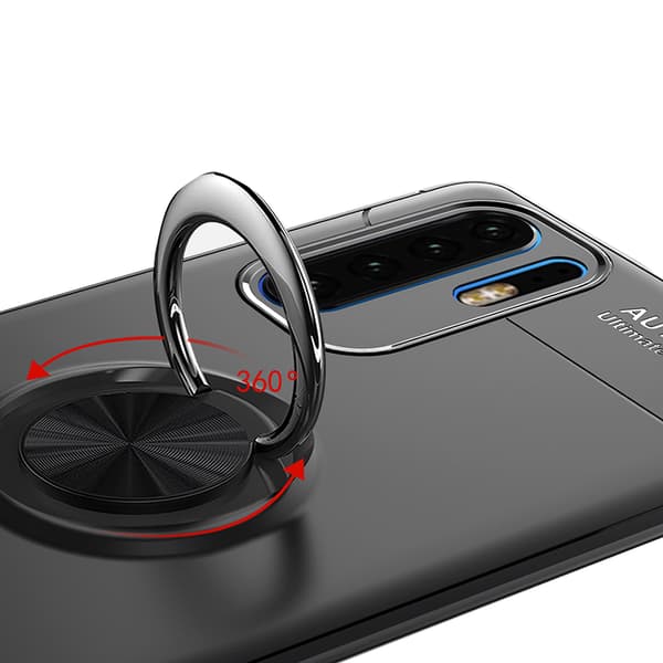 Huawei P30 Pro - Skyddande Skal med Ringhållare
