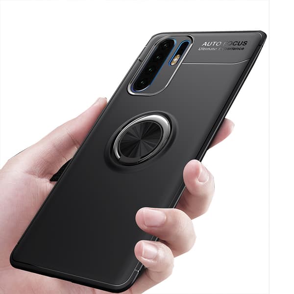 Huawei P30 Pro - Skyddande Skal med Ringhållare