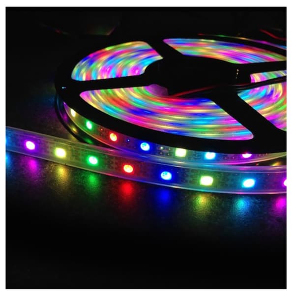 RGB LED list 5 meter IP65 - Med Fjärrkontroll