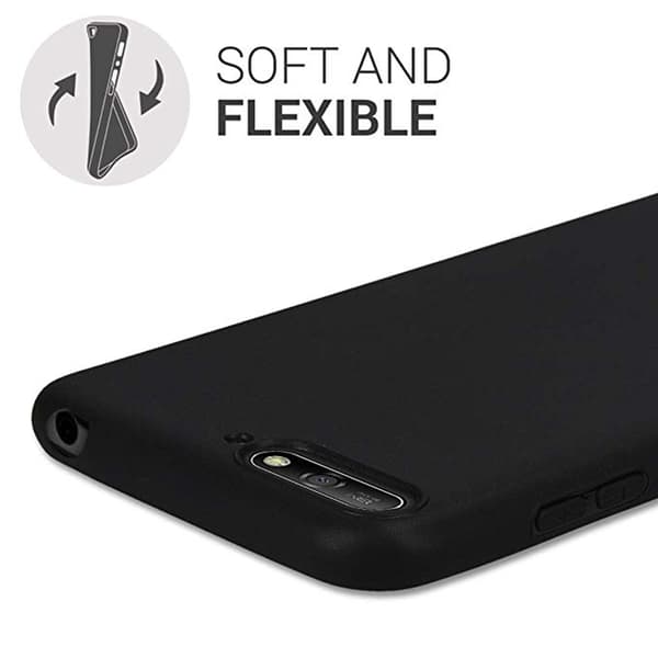 Mattbehandlat Silikonskal - Huawei Y6 2018
