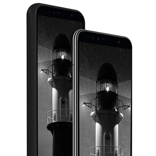 Mattbehandlat Silikonskal - Huawei Y6 2018