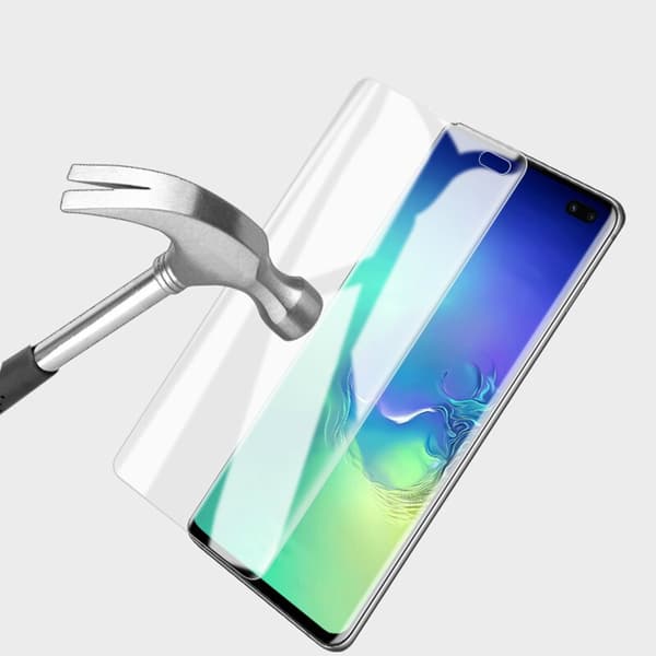 Heltäckande Skärmskydd HuTech Fram&Bak - Samsung Galaxy S10 Plus