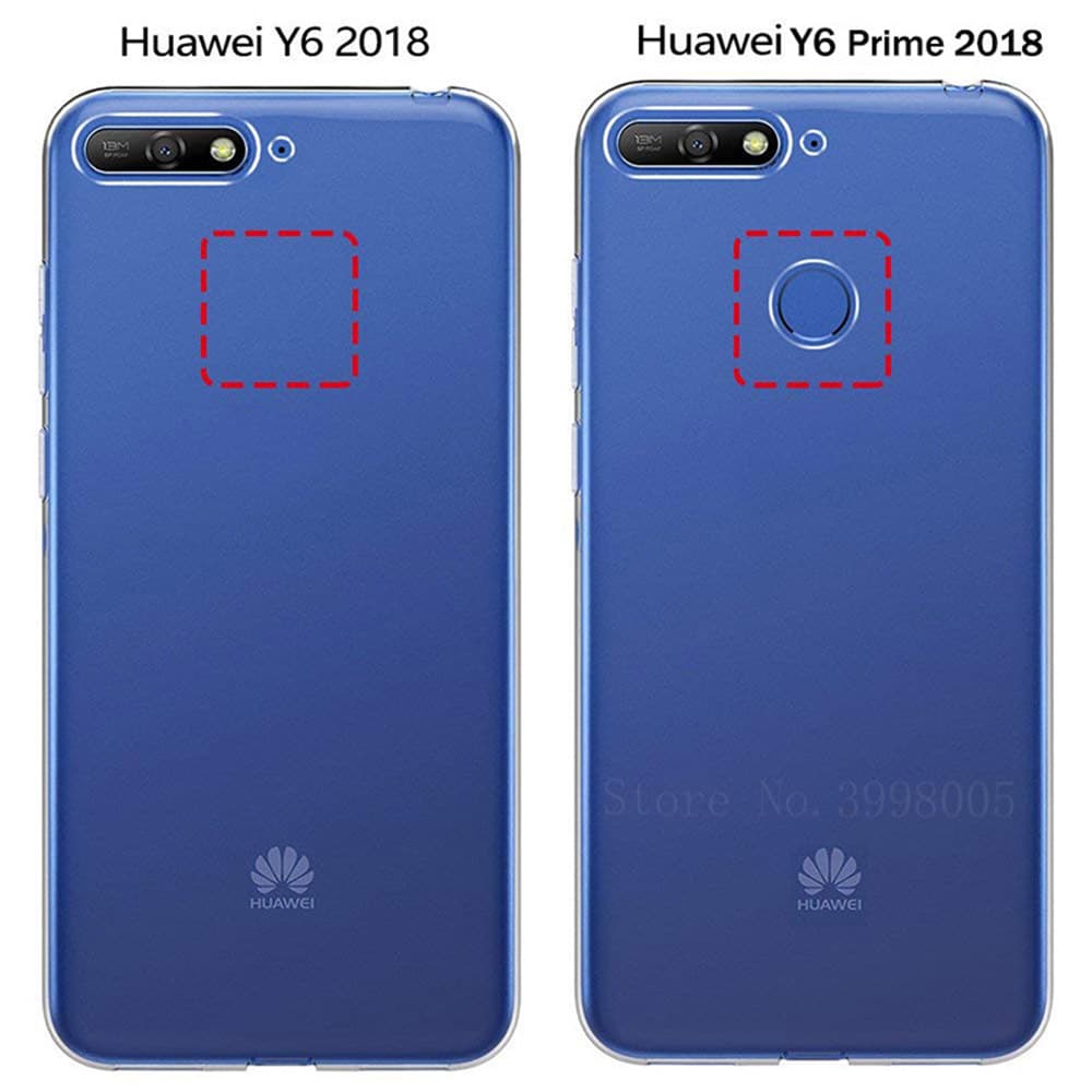 Praktiskt Skyddsskal i Silikon - Huawei Y6 2018 (FLOVEME)