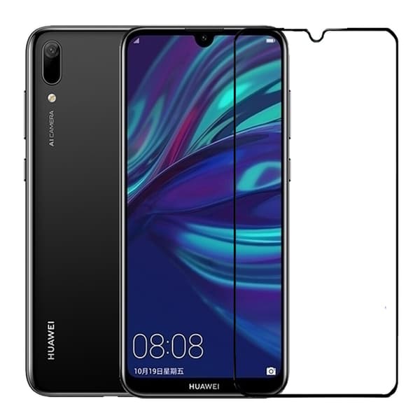 Y6 2019 3-PACK Carbon-Skärmskydd 3D/HD 9H Screen-Fit ProGuard