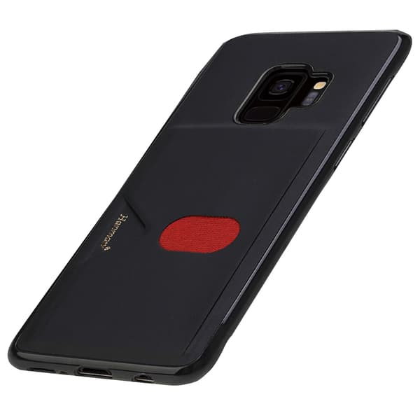 Elegant Hanman Skal med Kortfack - Samsung Galaxy S9