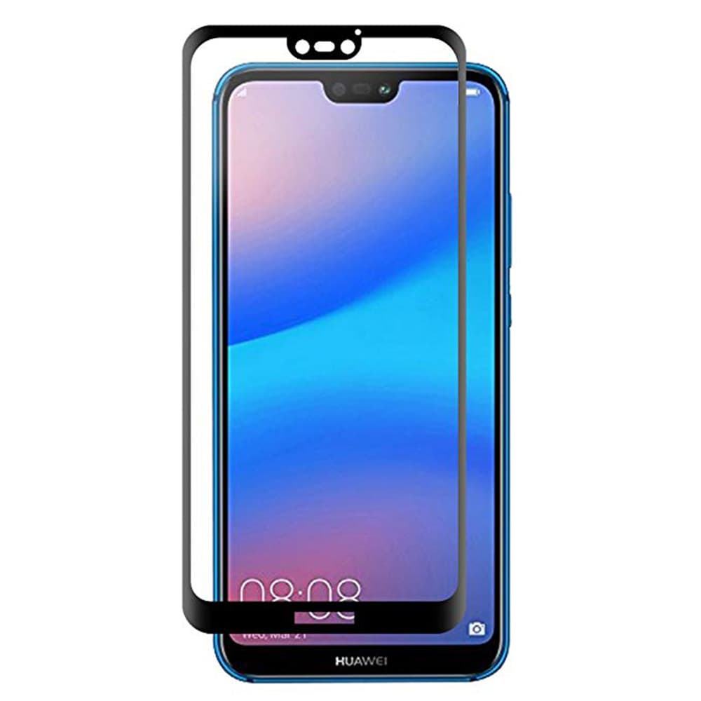 Skärmskydd 2.5D 4-PACK med Ram HD-Clear Huawei P20 Lite