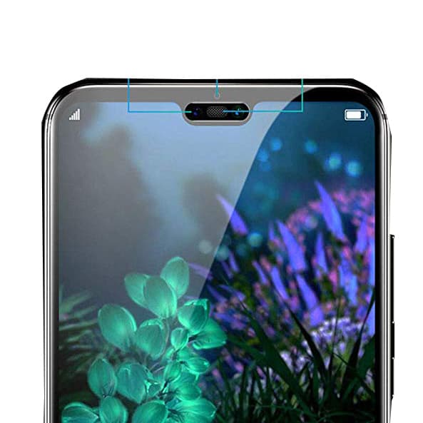 Huawei P20 2-PACK Skärmskydd 2.5D med Ram 9H HD-Clear ProGuard
