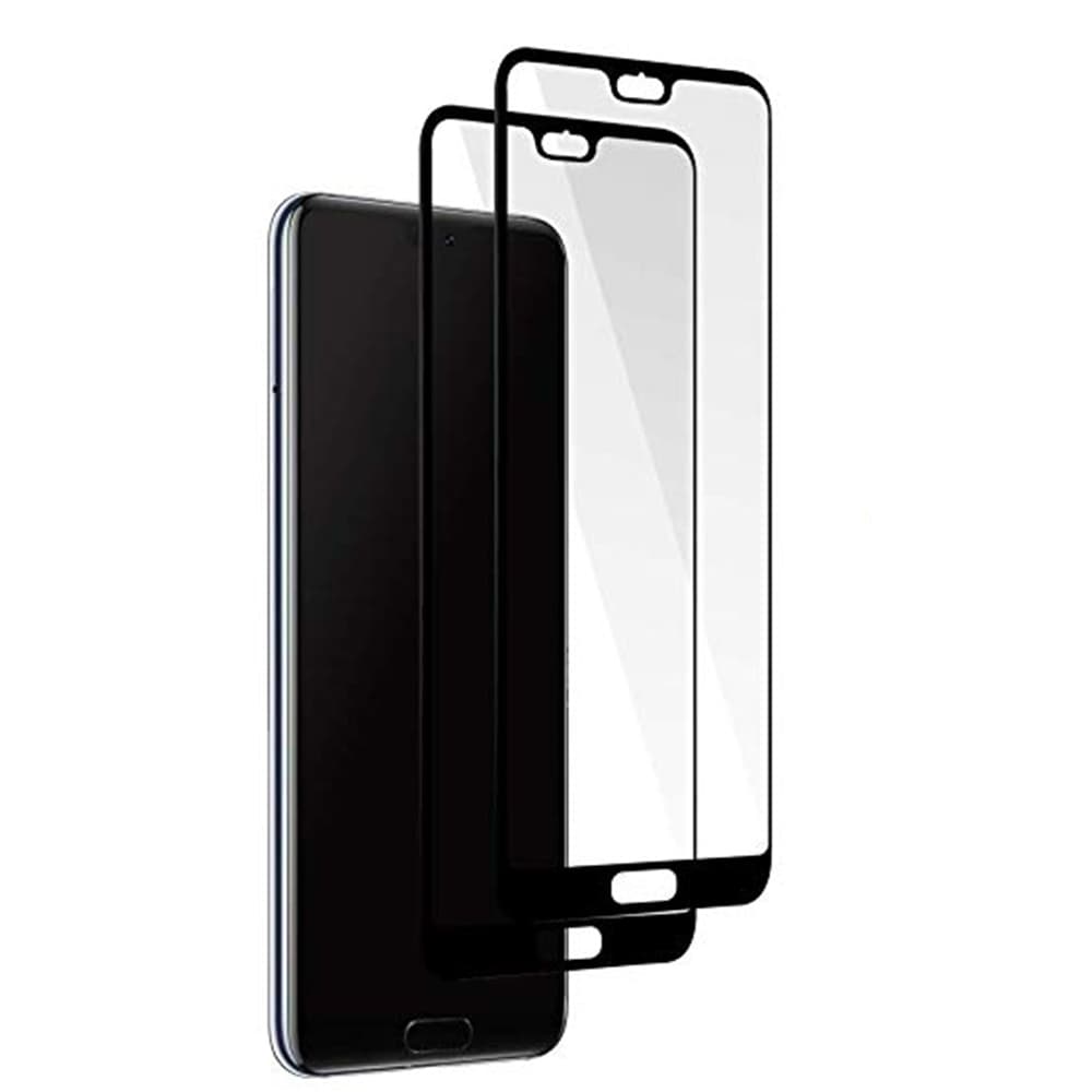 P20 Pro Skärmskydd 2.5D 2-PACK med Ram HD-Clear ProGuard