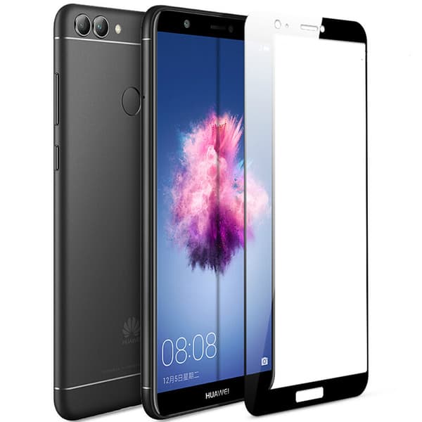 P Smart 2018 Skärmskydd 2.5D med Ram HD-Clear ProGuard