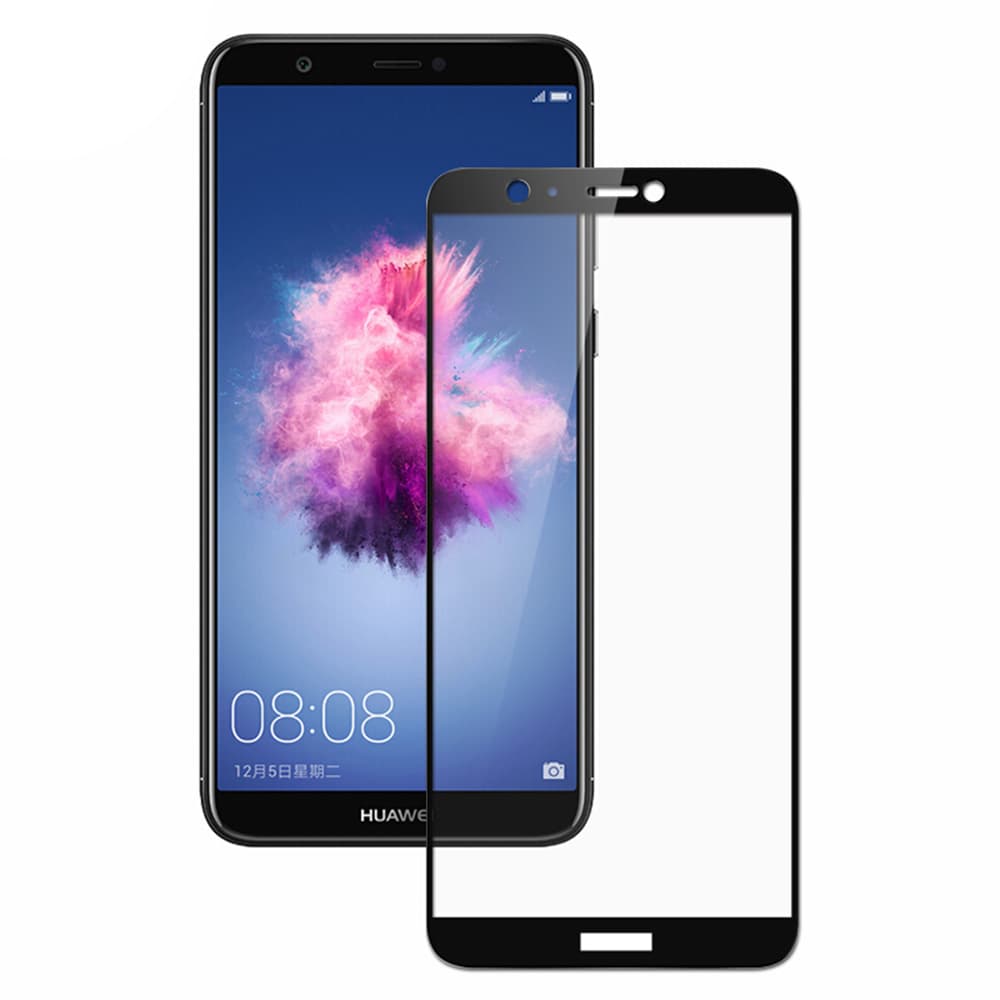 Skärmskydd 2.5D 5-PACK med Ram HD-Clear Screen-Fit P Smart 2018