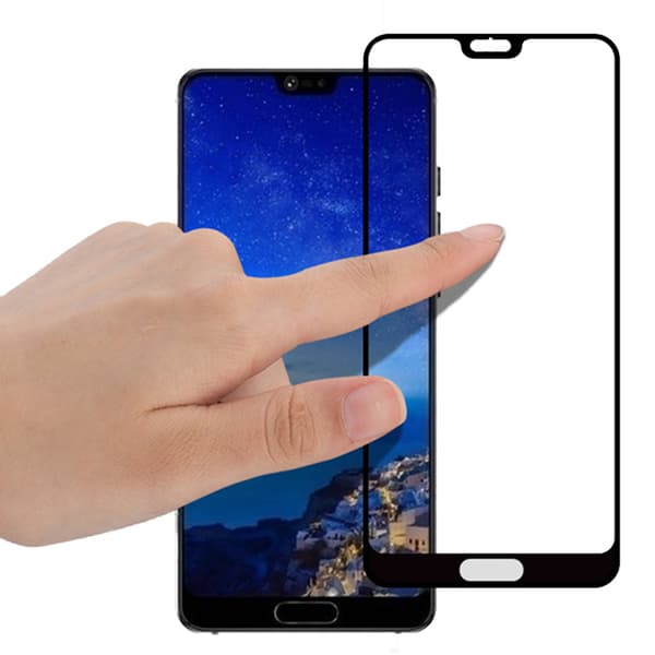 Carbon-Skärmskydd i 3D/HD Screen-Fit för Huawei P20 Pro