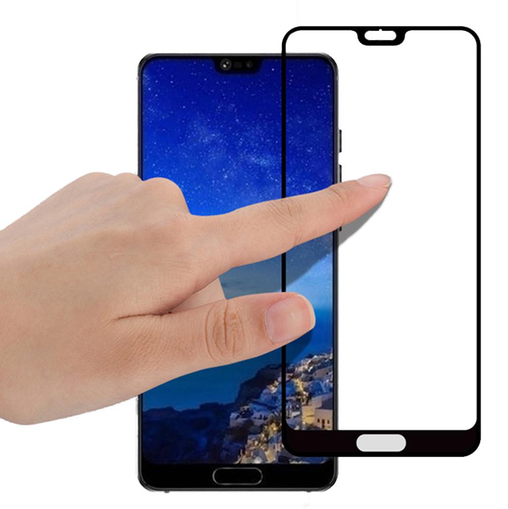 2-PACK Carbon-Skärmskydd i 3D/HD Screen-Fit för Huawei P20 Pro